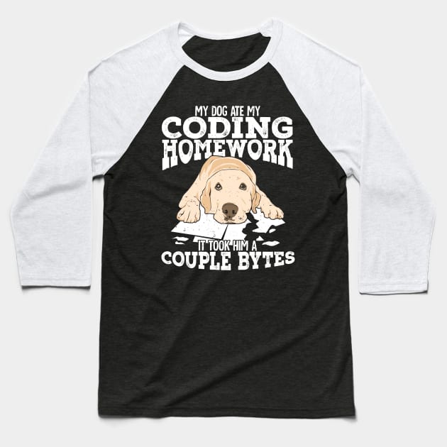 Computer Science Programmer Coding Student Gift Baseball T-Shirt by Dolde08